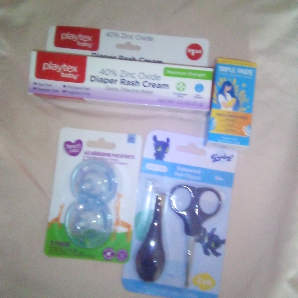 Playtex Baby Diaper Rash Cream And Accessories Set